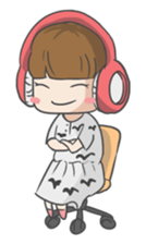 Petite girlfriend V.2 sticker #10853646