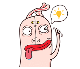 Rude Rabbit sticker #10854334