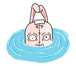 Rude Rabbit sticker #10854340