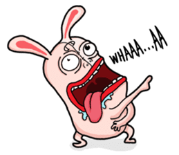 Rude Rabbit sticker #10854347