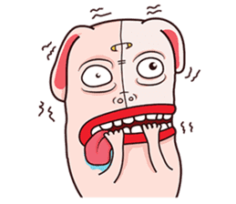 Rude Rabbit sticker #10854355