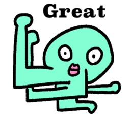 Colorful round faces sticker #10855936