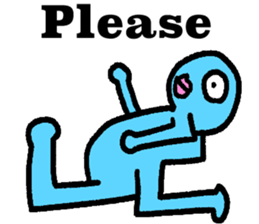 Colorful round faces sticker #10855952