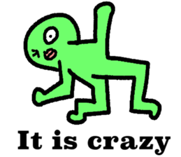 Colorful round faces sticker #10855964