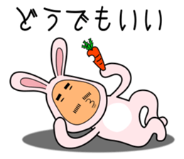 Super Rabbit Man sticker #10856249