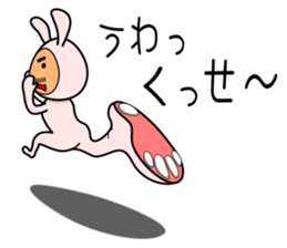 Super Rabbit Man sticker #10856270