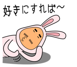 Super Rabbit Man sticker #10856277