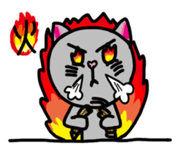 Cat Mars sticker #10856458