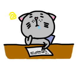 Cat Mars sticker #10856471