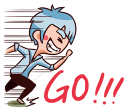 Justice Happy Life 1 - en sticker #10856617