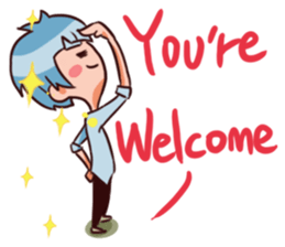 Justice Happy Life 1 - en sticker #10856620