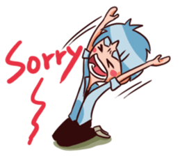 Justice Happy Life 1 - en sticker #10856621