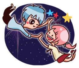 Justice Happy Life 1 - en sticker #10856636