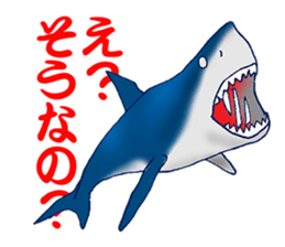 Everyday Conversation with shark,etc. sticker #10856651