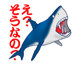 Everyday Conversation with shark,etc. sticker #10856651