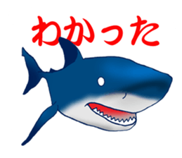 Everyday Conversation with shark,etc. sticker #10856656