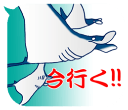 Everyday Conversation with shark,etc. sticker #10856663