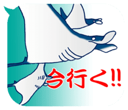 Everyday Conversation with shark,etc. sticker #10856663