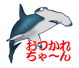 Everyday Conversation with shark,etc. sticker #10856672