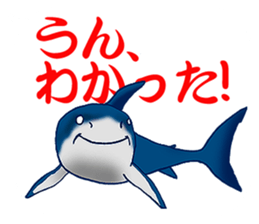 Everyday Conversation with shark,etc. sticker #10856675