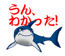 Everyday Conversation with shark,etc. sticker #10856675