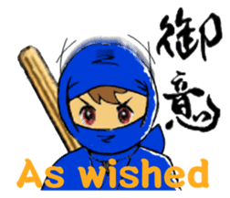 IGA IGA-RYU NINJA SCHOOL(English ver.) sticker #10856689