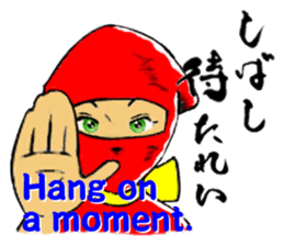IGA IGA-RYU NINJA SCHOOL(English ver.) sticker #10856695