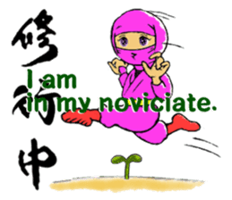 IGA IGA-RYU NINJA SCHOOL(English ver.) sticker #10856704