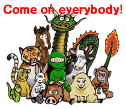 IGA IGA-RYU NINJA SCHOOL(English ver.) sticker #10856707