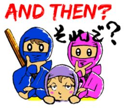 IGA IGA-RYU NINJA SCHOOL(English ver.) sticker #10856723