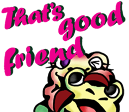 Egguri-Frog&Girl 2 sticker #10856890