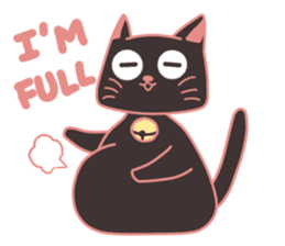 A Funny Thin Cat sticker #10858001