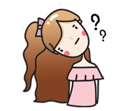 Aileen cute girl sticker #10858087