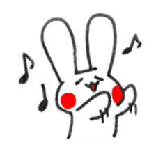 Snow rabbitMan sticker #10858208