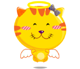 A Small Cute Cat sticker #10858781