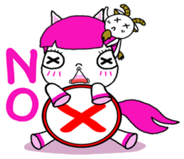 Gee gee & Goatee sticker #10858851