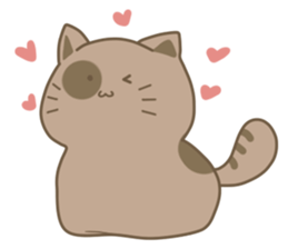 Daily Life of A Fat Cat sticker #10859008