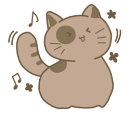 Daily Life of A Fat Cat sticker #10859010