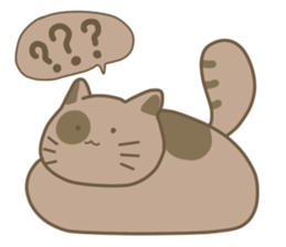 Daily Life of A Fat Cat sticker #10859011