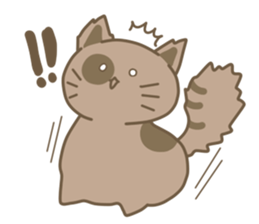 Daily Life of A Fat Cat sticker #10859012