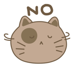 Daily Life of A Fat Cat sticker #10859022