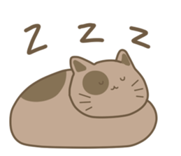Daily Life of A Fat Cat sticker #10859025