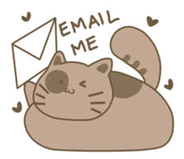 Daily Life of A Fat Cat sticker #10859028