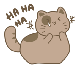 Daily Life of A Fat Cat sticker #10859032