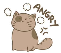 Daily Life of A Fat Cat sticker #10859033