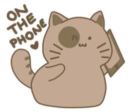 Daily Life of A Fat Cat sticker #10859039