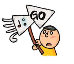 Head chestnut chestnut Taro-chan part2 sticker #10859121