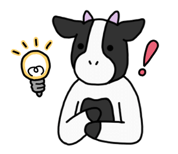 Cow Set 2 English. sticker #10859220