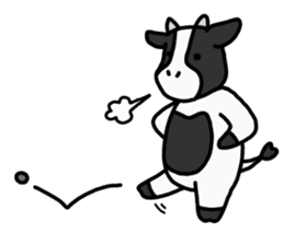 Cow Set 2 English. sticker #10859231