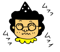 Girl lover dot sticker #10859454